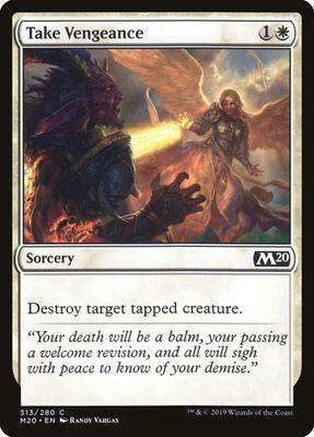 Take Vengeance card from Core Set 2020