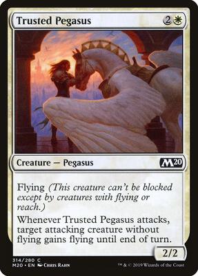 Trusted Pegasus card from Core Set 2020