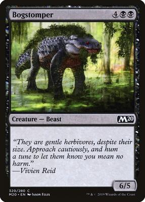 Bogstomper card from Core Set 2020