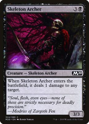 Skeleton Archer card from Core Set 2020