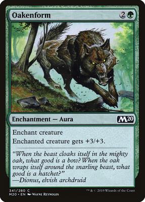 Oakenform card from Core Set 2020