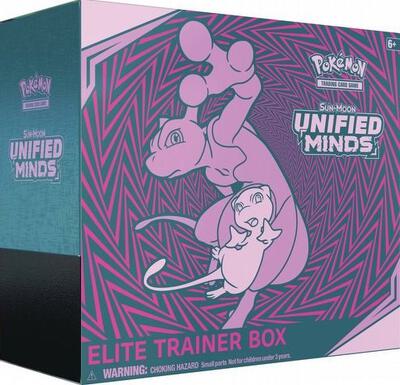 Unified Minds Elite Trainer Box card from SM - Unified Minds
