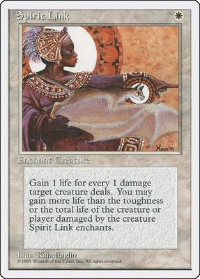 Spirit Link card from Fourth Edition