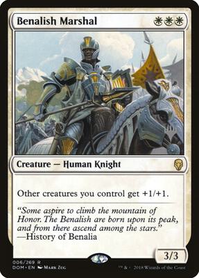 Benalish Marshal card from Promo Pack: Core Set 2020