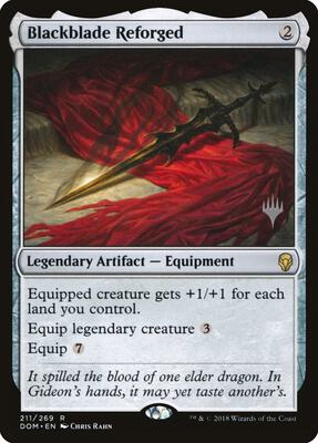 Blackblade Reforged card from Promo Pack: Core Set 2020