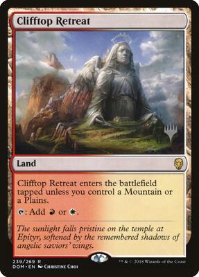 Clifftop Retreat card from Promo Pack: Core Set 2020