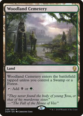 Woodland Cemetery card from Promo Pack: Core Set 2020
