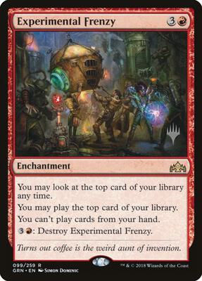 Experimental Frenzy card from Promo Pack: Core Set 2020