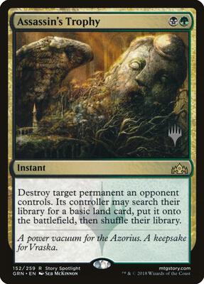 Assassin's Trophy card from Promo Pack: Core Set 2020