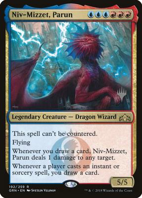 Niv-Mizzet, Parun card from Promo Pack: Core Set 2020