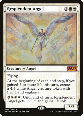 Resplendent Angel card from Promo Pack: Core Set 2020