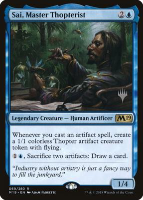 Sai, Master Thopterist card from Promo Pack: Core Set 2020
