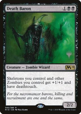 Death Baron card from Promo Pack: Core Set 2020