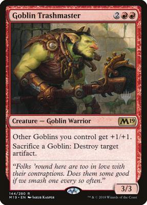 Goblin Trashmaster card from Promo Pack: Core Set 2020
