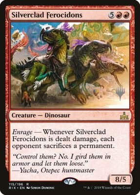 Silverclad Ferocidons card from Promo Pack: Core Set 2020
