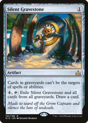 Silent Gravestone card from Promo Pack: Core Set 2020