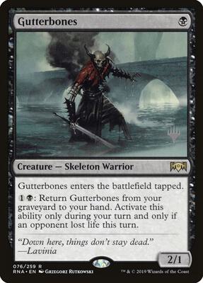 Gutterbones card from Promo Pack: Core Set 2020