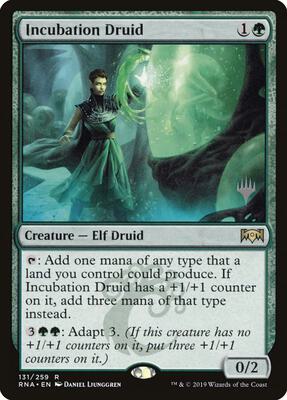 Incubation Druid card from Promo Pack: Core Set 2020