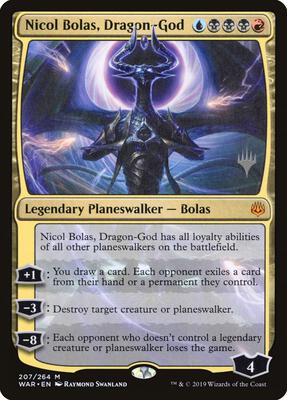 Nicol Bolas, Dragon-God card from Promo Pack: Core Set 2020