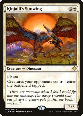 Kinjalli's Sunwing card from Promo Pack: Core Set 2020