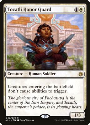 Tocatli Honor Guard card from Promo Pack: Core Set 2020