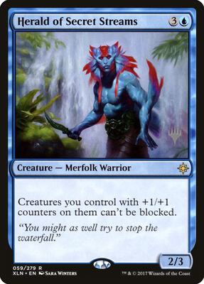 Herald of Secret Streams card from Promo Pack: Core Set 2020