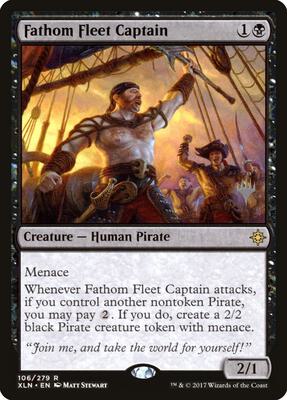 Fathom Fleet Captain card from Promo Pack: Core Set 2020