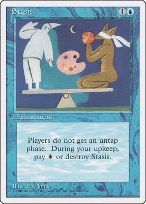 Stasis card from Fourth Edition