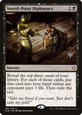 Sword-Point Diplomacy card from Promo Pack: Core Set 2020