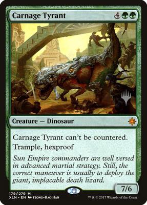 Carnage Tyrant card from Promo Pack: Core Set 2020