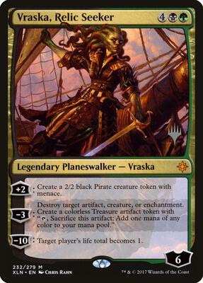 Vraska, Relic Seeker card from Promo Pack: Core Set 2020