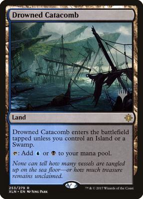Drowned Catacomb card from Promo Pack: Core Set 2020