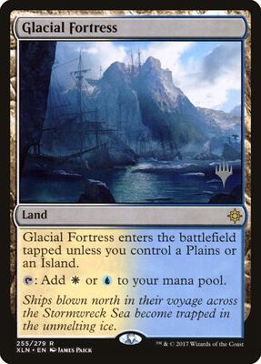 Glacial Fortress card from Promo Pack: Core Set 2020