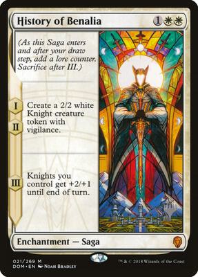 History of Benalia card from Promo Pack: Core Set 2020