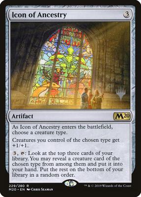 Icon of Ancestry card from Promo Pack: Core Set 2020
