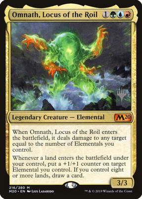 Omnath, Locus of the Roil card from Promo Pack: Core Set 2020