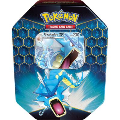 Hidden Fates Tin [Gyarados GX] card from Hidden Fates