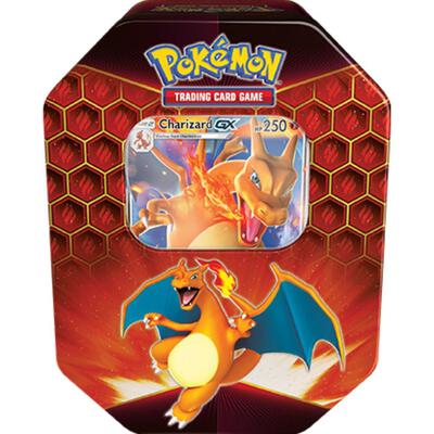Hidden Fates Tin [Charizard GX] card from Hidden Fates