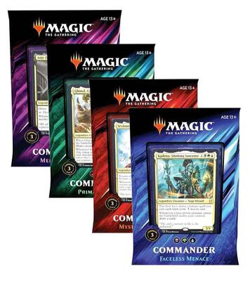 Commander 2019 - Set of 4 card from Commander 2019
