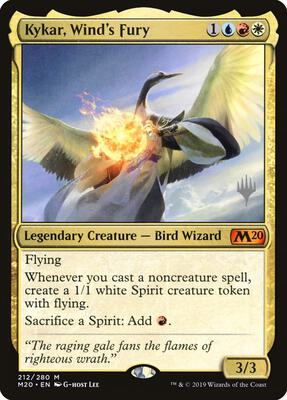 Kykar, Wind's Fury card from Promo Pack: Core Set 2020