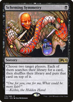 Scheming Symmetry card from Promo Pack: Core Set 2020