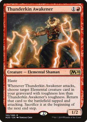 Thunderkin Awakener card from Promo Pack: Core Set 2020