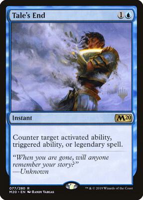 Tale's End card from Promo Pack: Core Set 2020
