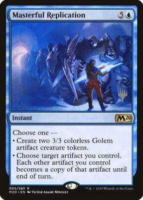 Masterful Replication card from Promo Pack: Core Set 2020
