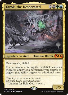 Yarok, the Desecrated card from Promo Pack: Core Set 2020