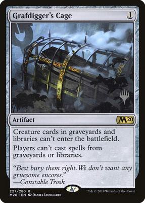 Grafdigger's Cage card from Promo Pack: Core Set 2020