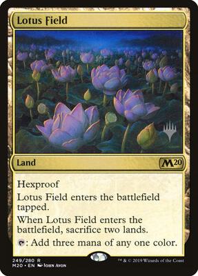Lotus Field card from Promo Pack: Core Set 2020