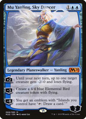Mu Yanling, Sky Dancer card from Promo Pack: Core Set 2020