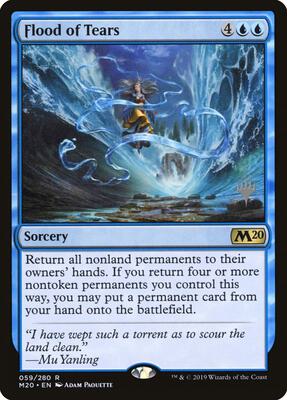 Flood of Tears card from Promo Pack: Core Set 2020