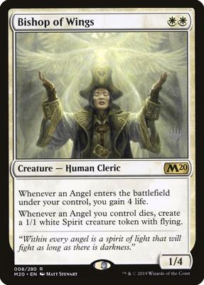 Bishop of Wings card from Promo Pack: Core Set 2020